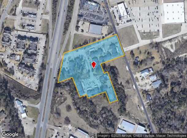  2605 S 1St St, Lufkin, TX Parcel Map