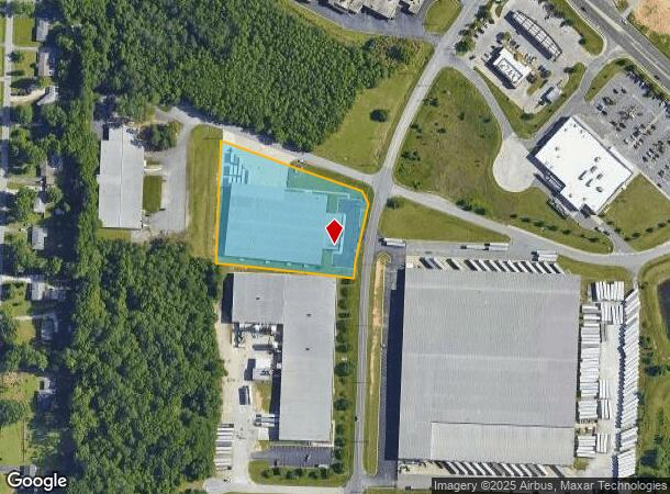  3800 Comanche Rd, Archdale, NC Parcel Map