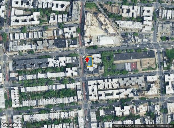  1019 Nostrand Ave, Brooklyn, NY Parcel Map