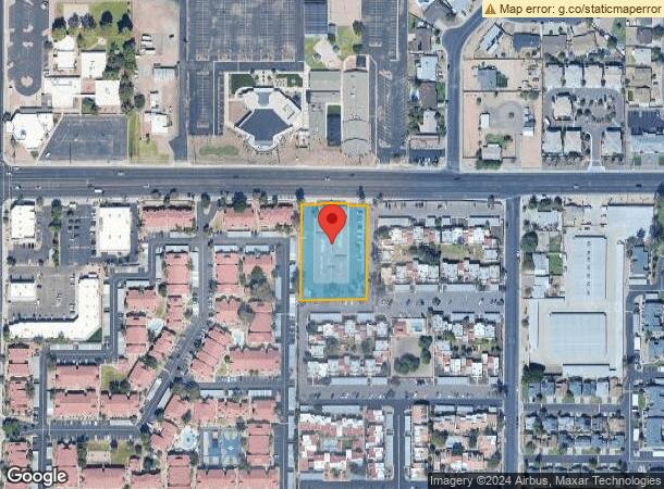  2135 E University Dr, Mesa, AZ Parcel Map