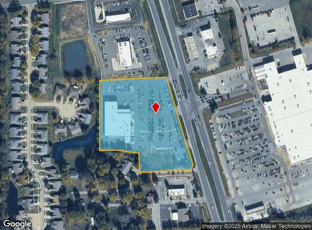 2140 N Morton St, Franklin, IN Parcel Map