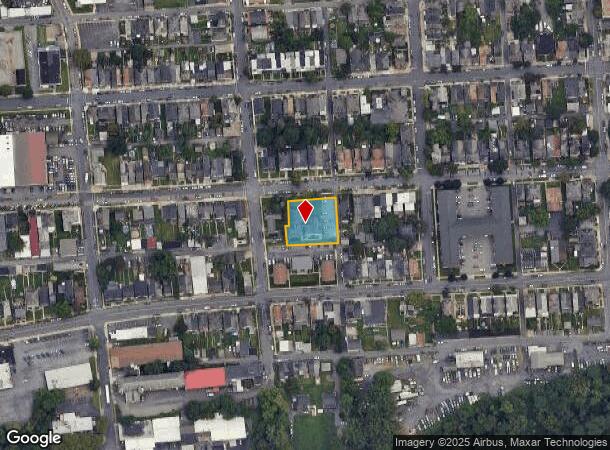 1440 Washington St, Easton, PA Parcel Map