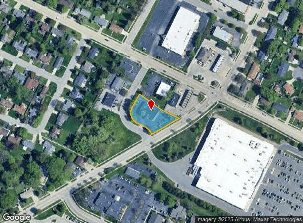 1052 Bel Aire Ct, Green Bay, WI Parcel Map