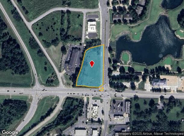  W Monroe Ave, Lowell, AR Parcel Map