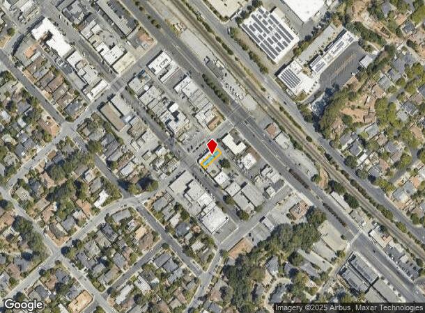  1701 Laurel St, San Carlos, CA Parcel Map