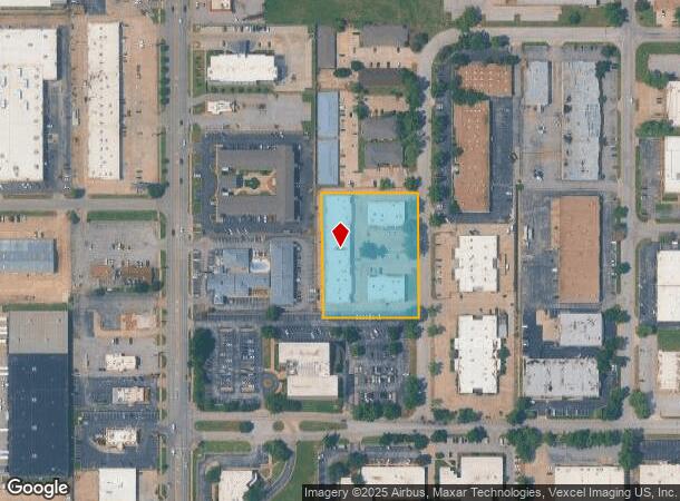  1233 Sovereign Row, Oklahoma City, OK Parcel Map