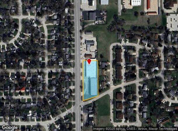  221 S Maplewood Dr, Rantoul, IL Parcel Map