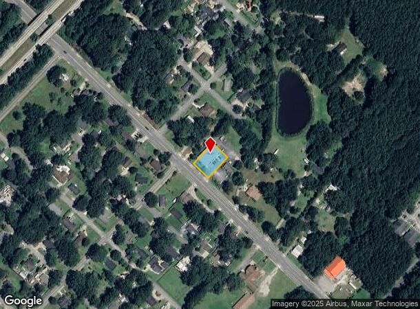  705 Main St, Hardeeville, SC Parcel Map