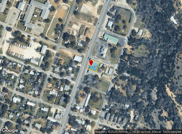  1016 Main St, Blanco, TX Parcel Map