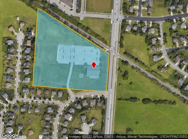 575 Diley Rd, Pickerington, OH Parcel Map
