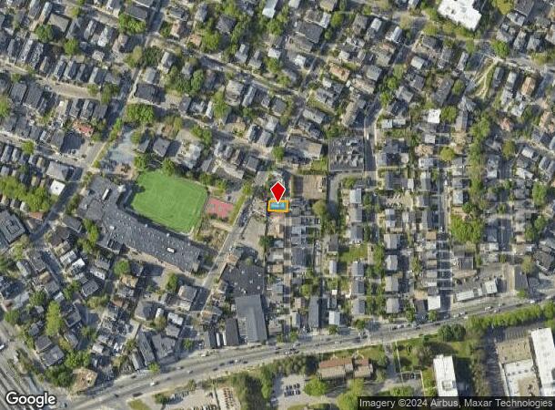  34 Franklin Ave, Somerville, MA Parcel Map