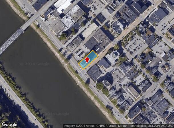  1018 Kanawha Blvd E, Charleston, WV Parcel Map