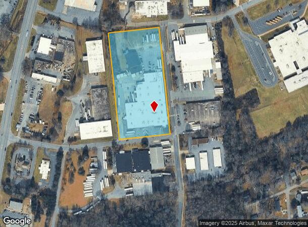 402 W 25Th St, Newton, NC Parcel Map