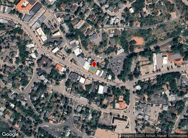 734 Manitou Ave, Manitou Springs, CO Parcel Map