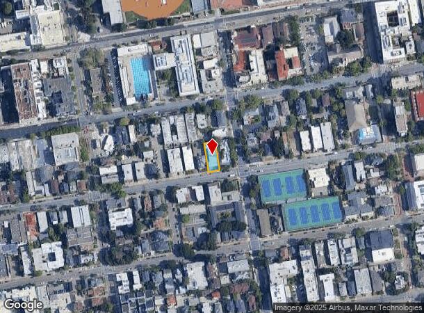 2239 Channing Way, Berkeley, CA Parcel Map