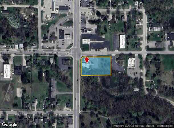 1111 S Mitchell St, Cadillac, MI Parcel Map