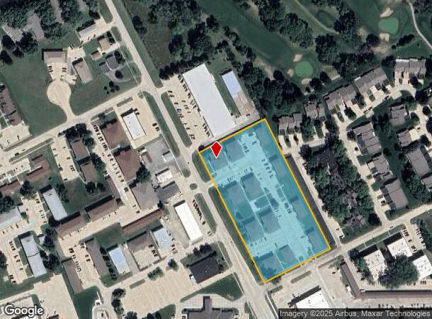 1406 Riverside Blvd, Norfolk, NE Parcel Map