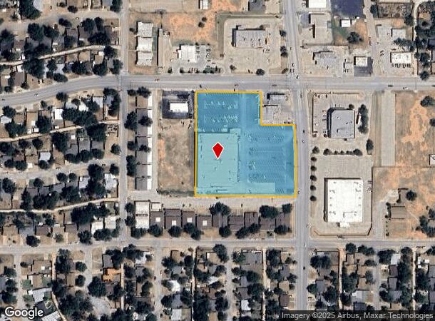  920 N Willis St, Abilene, TX Parcel Map