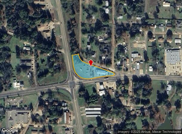 1000 W Houston St, Linden, TX Parcel Map