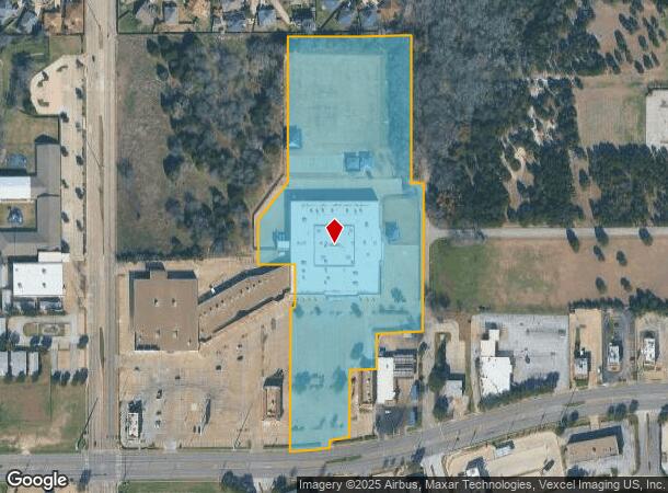 3663 W Camp Wisdom Rd, Dallas, TX Parcel Map