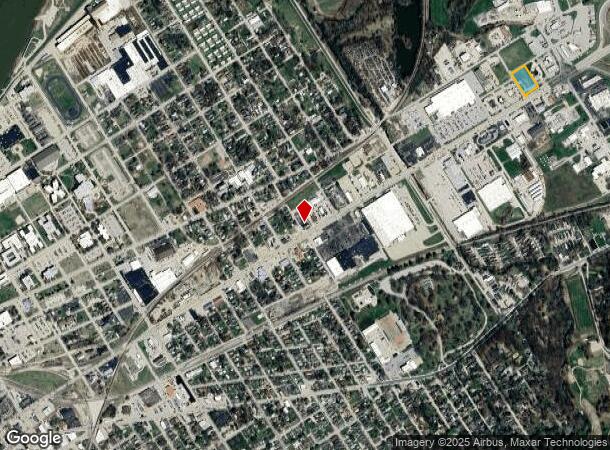  2202 N 6Th St, Vincennes, IN Parcel Map