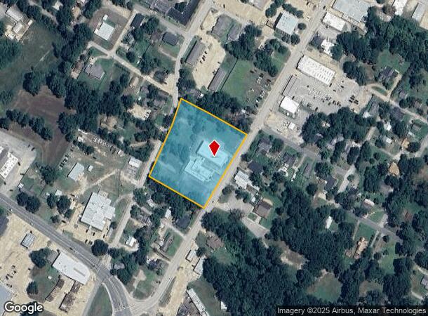 420 San Augustine St, Center, TX Parcel Map