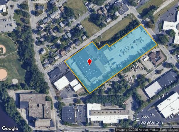 485 Prospect St, Pawtucket, RI Parcel Map