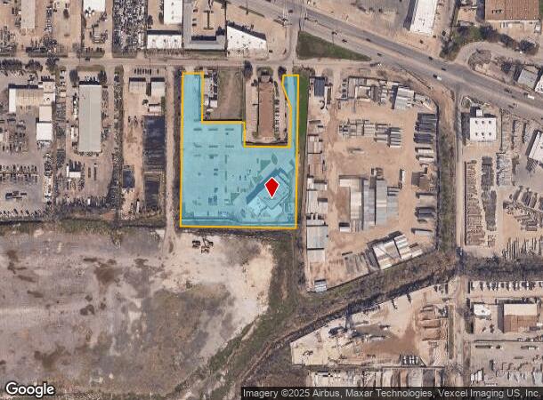  2150 California Crossing Rd, Dallas, TX Parcel Map