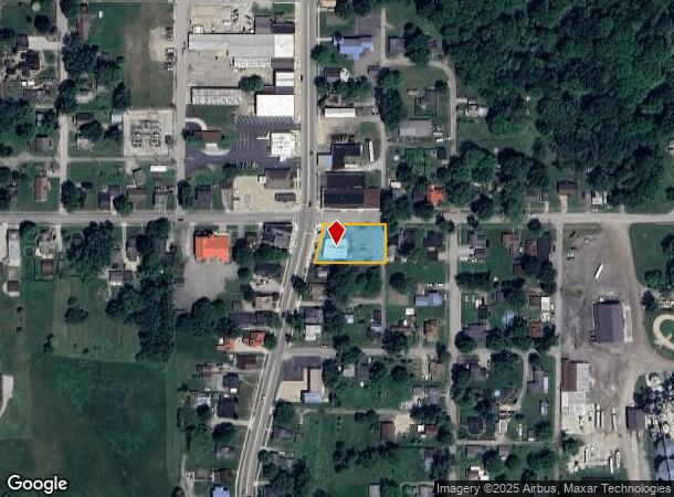 101 S Main St, Wolcottville, IN Parcel Map
