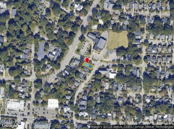  827 N Bloodworth St, Raleigh, NC Parcel Map