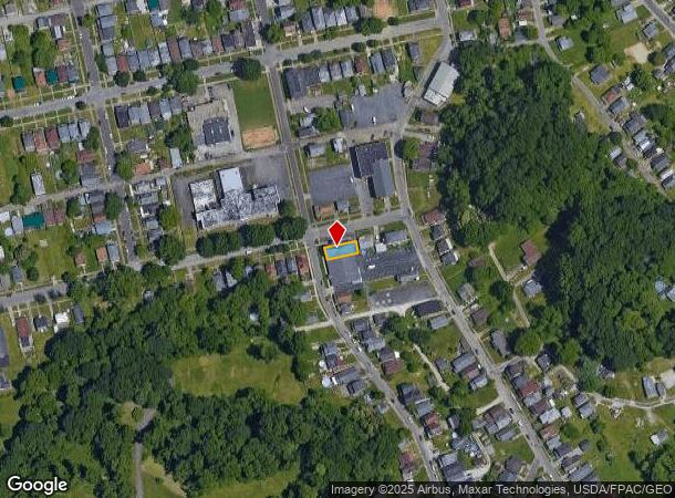 1002 25Th St, Huntington, WV Parcel Map