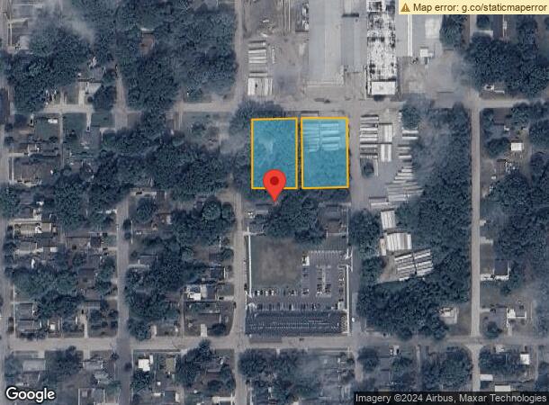  820 N Harrison St, Ludington, MI Parcel Map