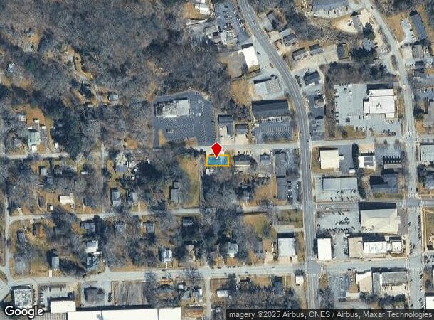  263 W Savannah St, Toccoa, GA Parcel Map