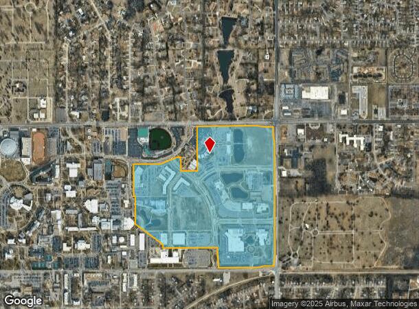  1930 E Mid Campus Dr N, Wichita, KS Parcel Map