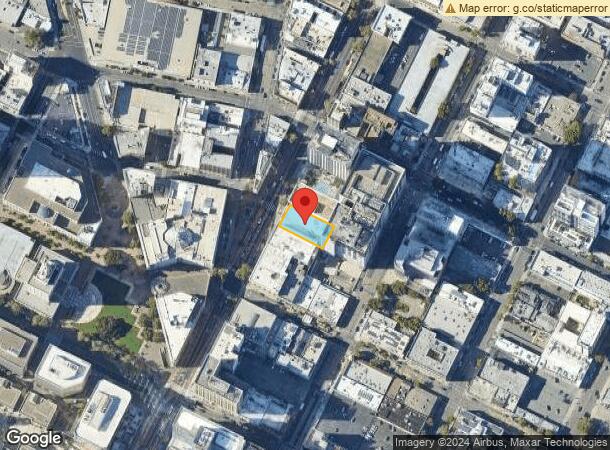  1540-1544 Broadway, Oakland, CA Parcel Map