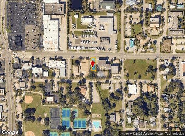  121 E Hibiscus Blvd, Melbourne, FL Parcel Map