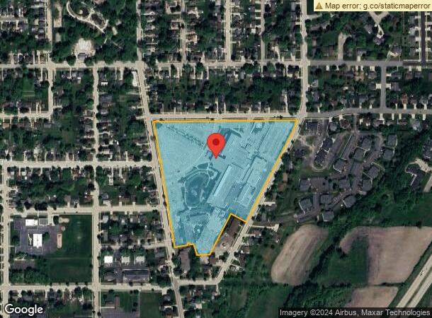  707 S University Ave, Beaver Dam, WI Parcel Map