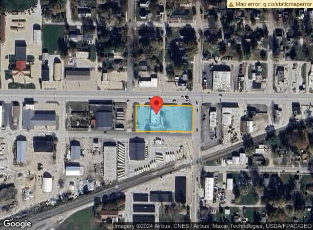  1015 W Jackson St, Macomb, IL Parcel Map