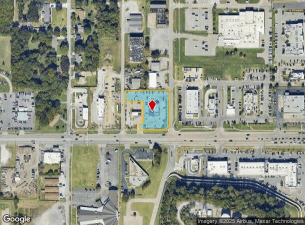 600 E Kenosha St, Broken Arrow, OK Parcel Map