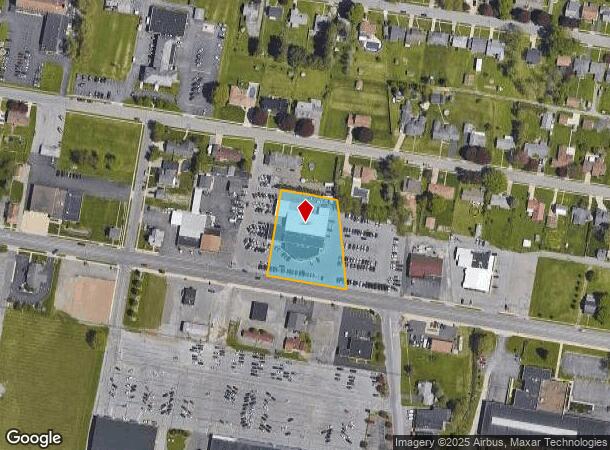 933 Broad St, Montoursville, PA Parcel Map