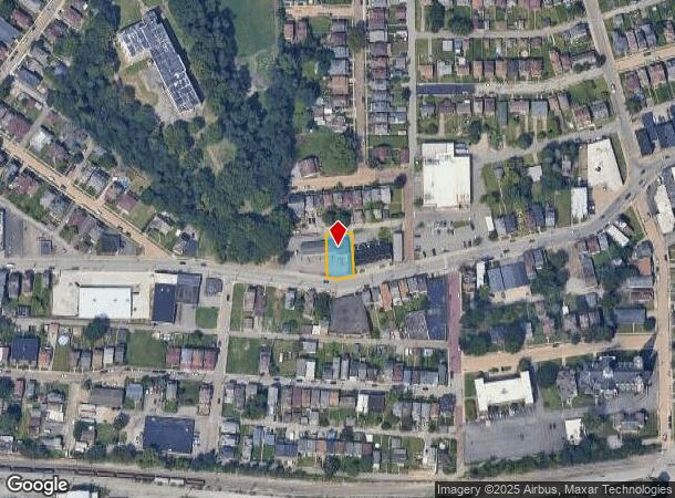  1120 Chartiers Ave, Mc Kees Rocks, PA Parcel Map