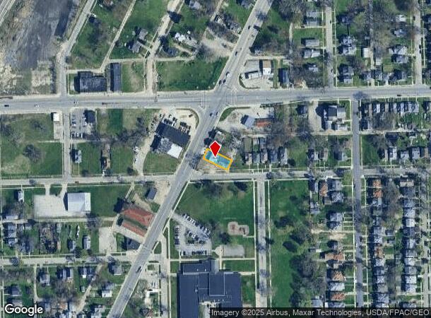  3012 N Detroit Ave, Toledo, OH Parcel Map