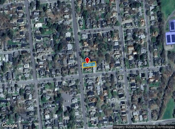 58 Maple St, Oneonta, NY Parcel Map