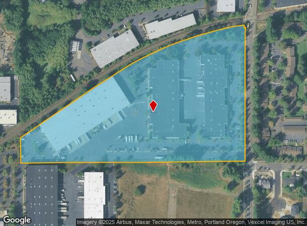 19701 Sw 95Th Ave, Tualatin, OR Parcel Map
