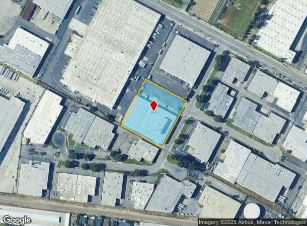  7136 E Slauson Ave, Commerce, CA Parcel Map