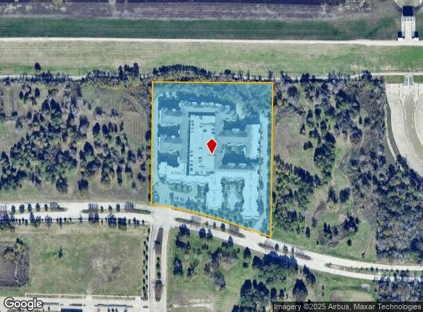  13710 Park Row Dr, Houston, TX Parcel Map
