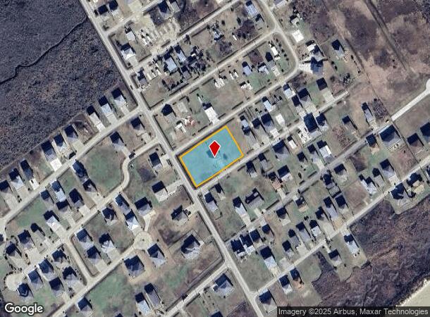  117 Verdia Dr, Port Bolivar, TX Parcel Map