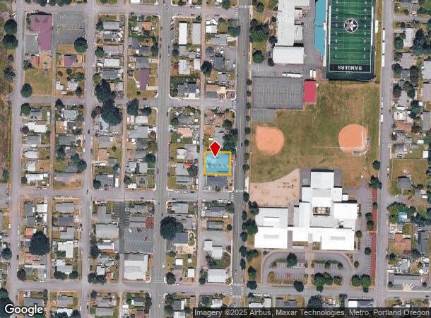  341 Ne Main St, Estacada, OR Parcel Map