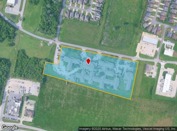 418 Albertson Pky, Broussard, LA Parcel Map