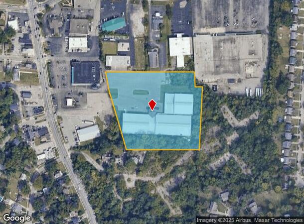  6630 Hamilton Ave, Cincinnati, OH Parcel Map